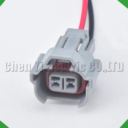2 Pin Fuel Injector Connector 90980-11153 6189-0573 for Toyota 1JZ VQ35