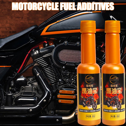 60ml Motorcycle Fuel Additive Electric Scooter Oil Tank Engine Carbon Removal Cleaning Agent Fuel Treasure Combustion Improver