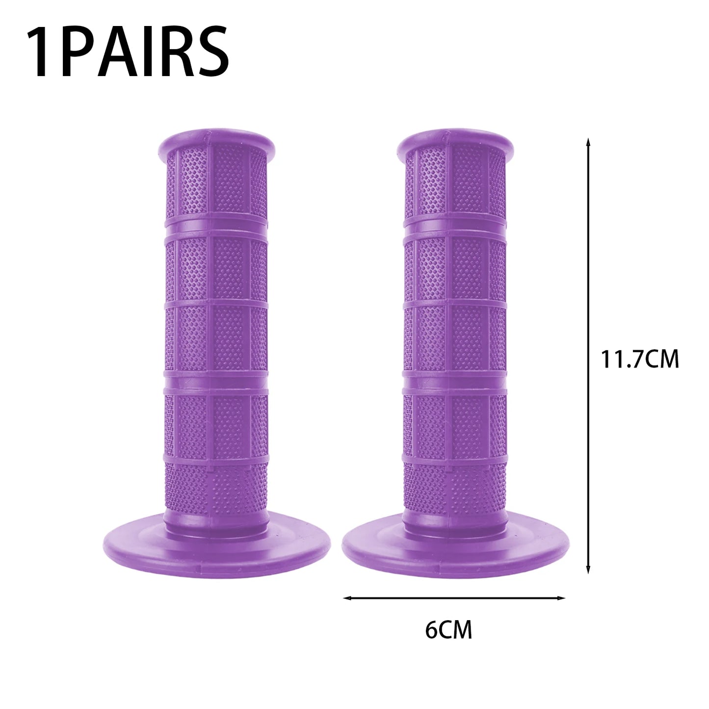 Universal Soft Silicone Motorcycle Handlebar Grips Anti Slip Gel Handle Bar Cover Dirt Bike Motocros Scooter Shock Absorb Sleeve