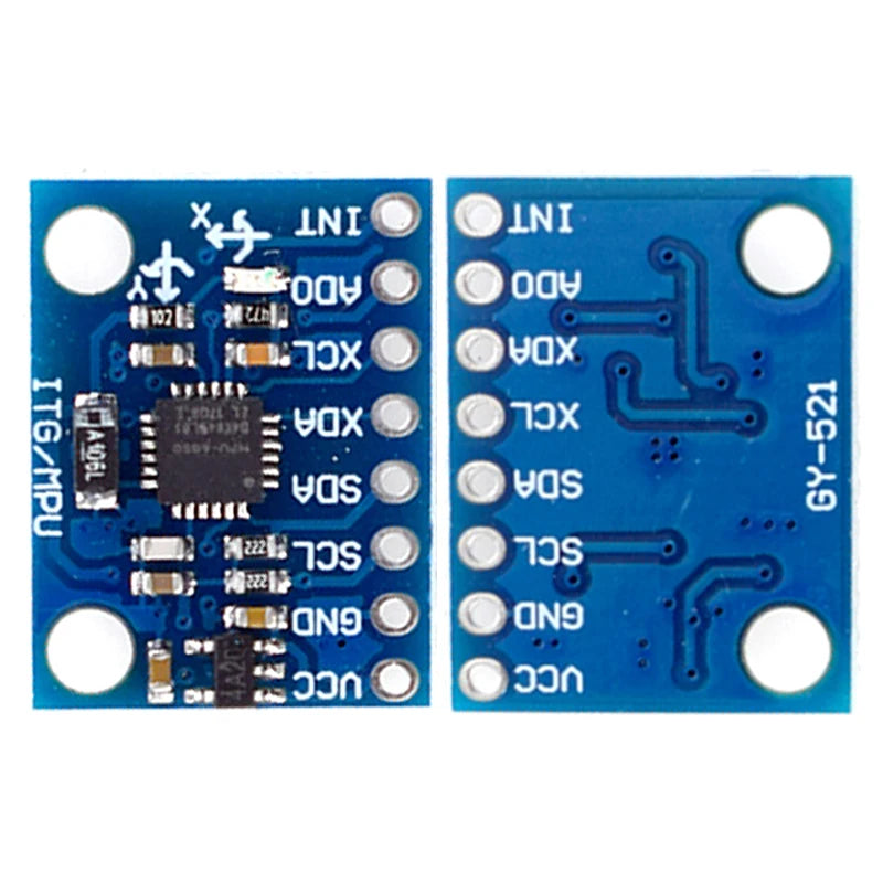 GY-521 MPU-6050 3-Axis Gyroscope & Accelerometer Sensor Module for Arduino I2C 3-5V