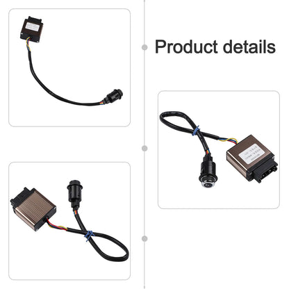 23MM Motors Warm Air Outlet Control Module Switch 12V Ventilation And Heating Switch Controller Kit For Car Seat Climate Control