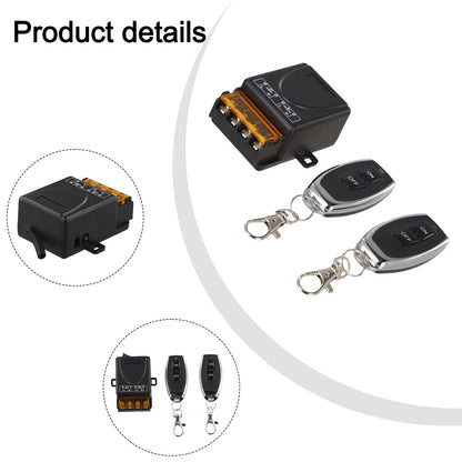 For Doors For Lamps General Remote Control AC 220V Switch Remote Control Applications Effortless Setup Enhanced Security System