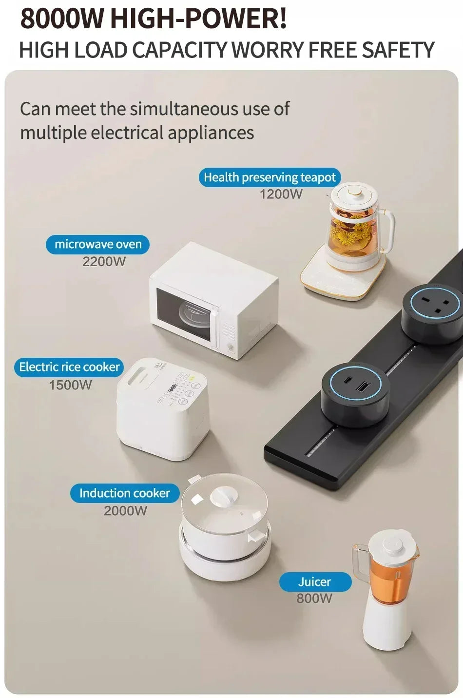 Socket Junction Track Track Socket Wall Power Rail Movable Sockets High-End Home Appliance P ...