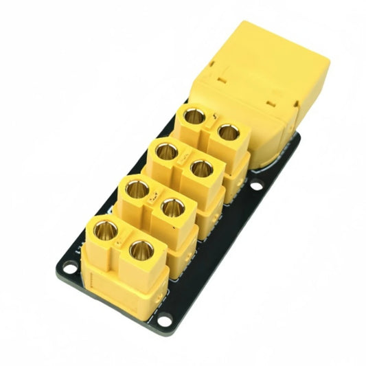 XT60 High-Current Power Distribution Board — 53×33×20mm for Drones, Robots & Multi-Motor Systems
