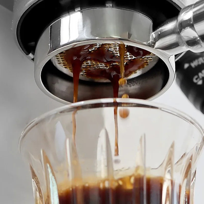51/53/58mm Double Layer 304 Stainless Steel Coffee Filter Fine Mesh Reusable Coffee Puck Screen Professional Espresso Accessory