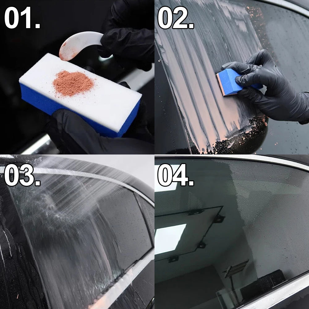 Glass Scratch Removal Polish Powder 80g Auto Window Repair