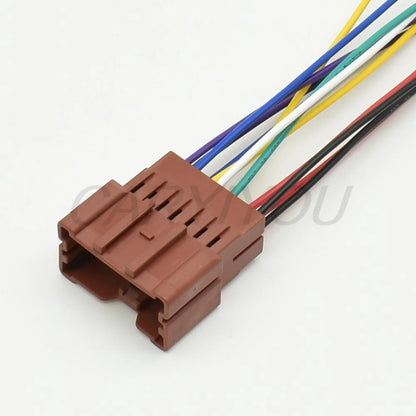 12 Pin Unsealed Connector 6098-6956 6098-6984 DJ7125B-2.2 with 15cm Wire Female Male