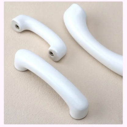 1pc Children's Furniture Handles Nordic Ceramic Children Room Cabinet Handles Macaron Colorful Round Drawer Knobs And Pulls