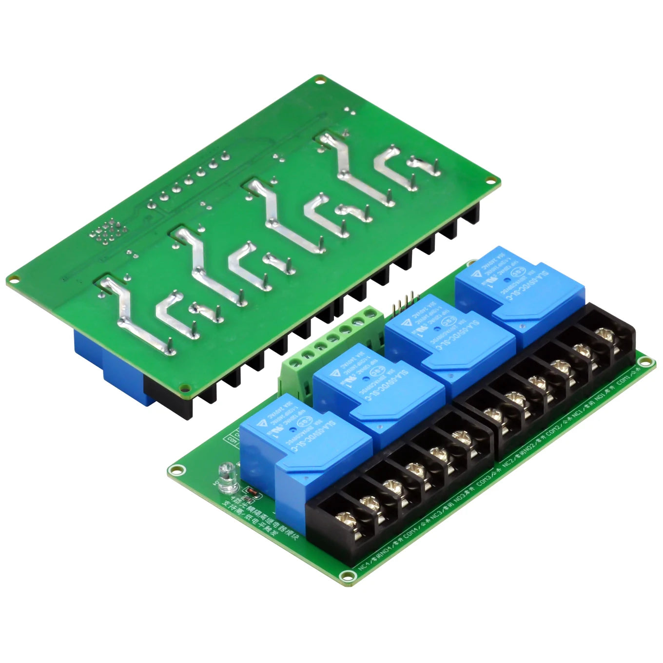 5V 30A Relay Module with High/Low Level Trigger for Smart Home & PLC Control