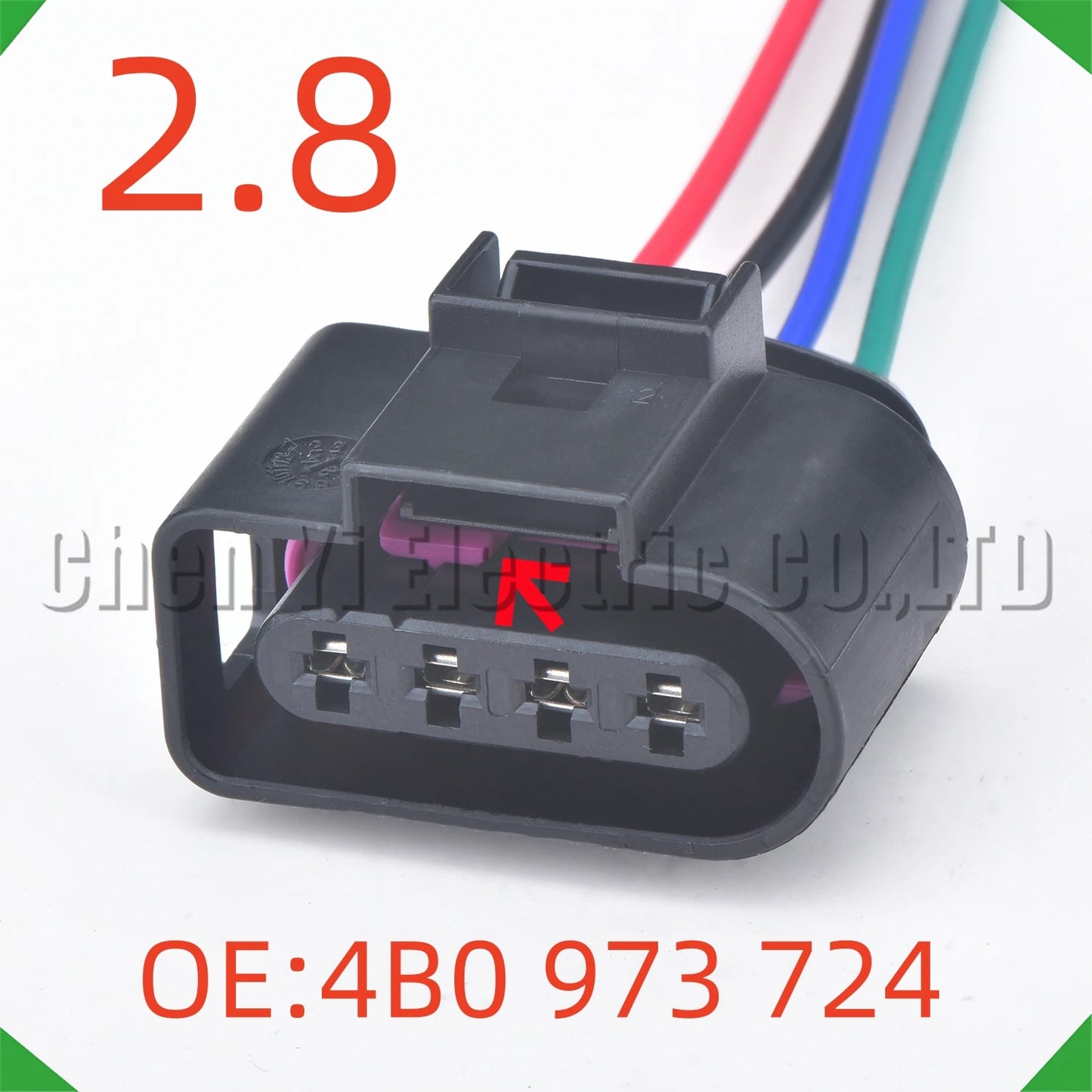 4 Pin Ignition Coil Connector 1J0973824 4B0973724 8K0973724 for VW Audi