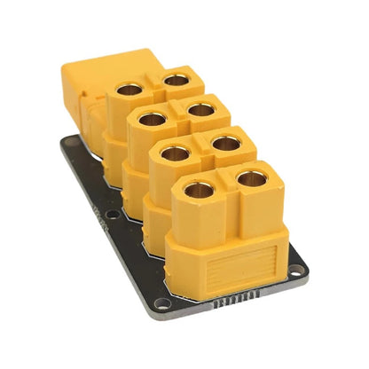 XT60 High-Current Power Distribution Board — 53×33×20mm for Drones, Robots & Multi-Motor Systems