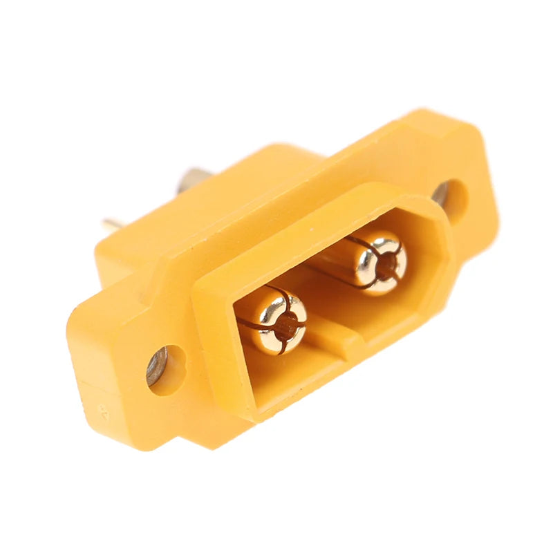 New 5pcs AMASS XT60E-M Mountable XT60 Male Plug for RC Drone FPV Racing Fixed Board