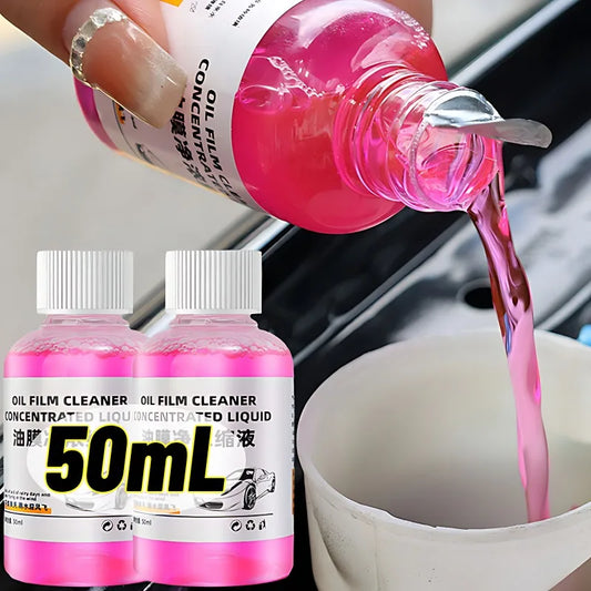 Automotive Windshield Concentrated Cleaner Car Glass Oil Film Remover 50ml