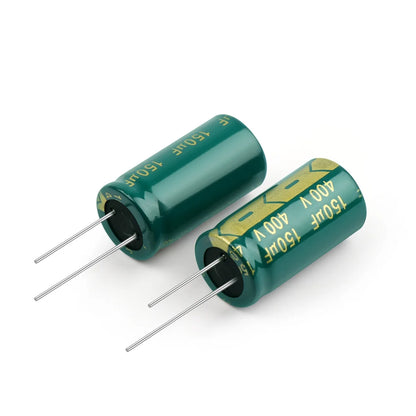 Aluminum Electrolytic Capacitor 6.3V-450V High Frequency Low ESR for Power Supply and DIY Circuits
