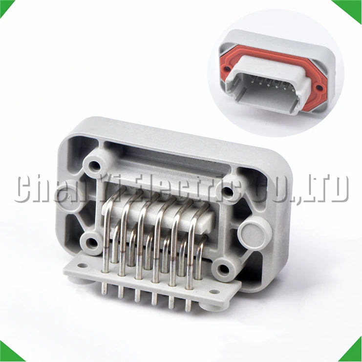 12 Pin Male & Female Waterproof Connector – Automotive Electrical Wire Harness Pigtail Plug for Deutsch DT04-12P / DT06-12S