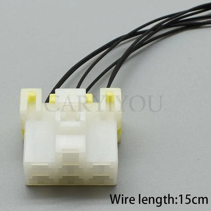 7122-6060 / 7123-6060 Automotive 6-Way Motormeter High Current Connector — Car Instrument Socket with Pre-wired Cables