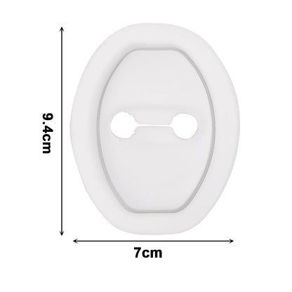Universal Car Door Shockproof Silicone Cushion – Mute Shock Absorber Protective Cover for Door Latch (8/1PCS)