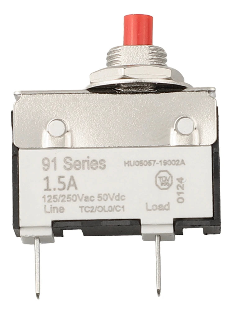 Manual Reset Circuit Breaker Offering Overload Protection Essential Component for Safe Operation of Various Electrical Devices