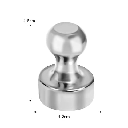Super Strong Neodymium Magnetic Pushpins, Sucker Thumbtack Magnet, Whiteboard and Fridge Magnets for Office and School, Wholesale