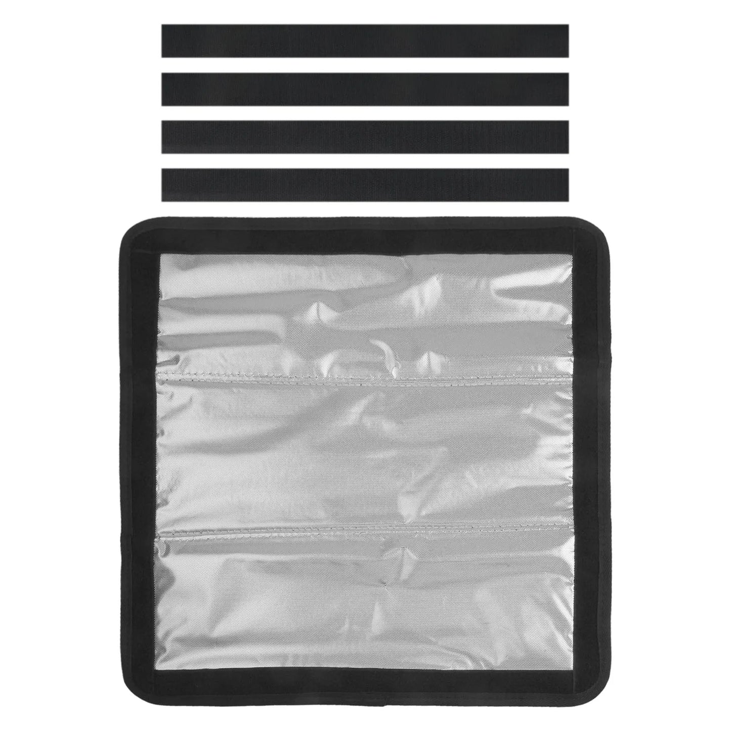 Foldable Aluminum Film Sunshade for RV For Skylight Roof with Multi Layer Waterproof Design for Window Vent Use