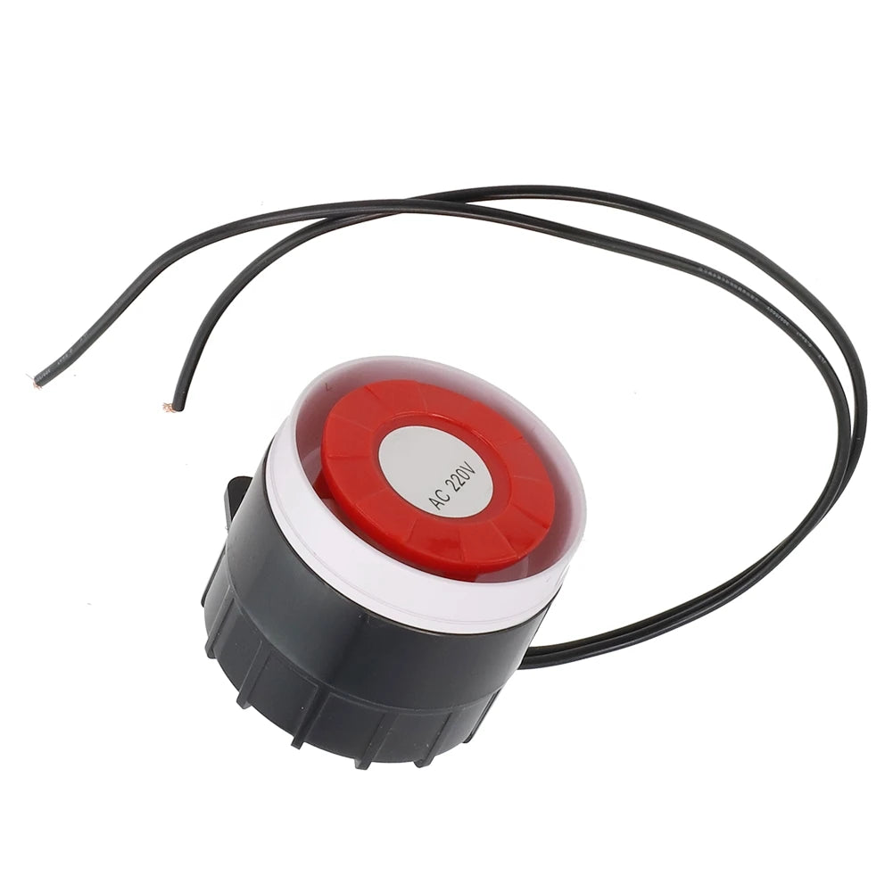 Home Security Loud Siren 120dB with DC 12V and 24V Power Support Indoor Alarm for Offices Warehouses and Shopping Centers