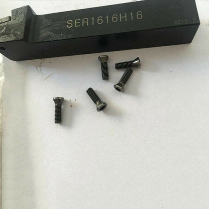 Torx Steel Screws M2.5 x 7mm / M2.5 x 6mm for CNC Lathe Tools and Carbide Insert Replacement