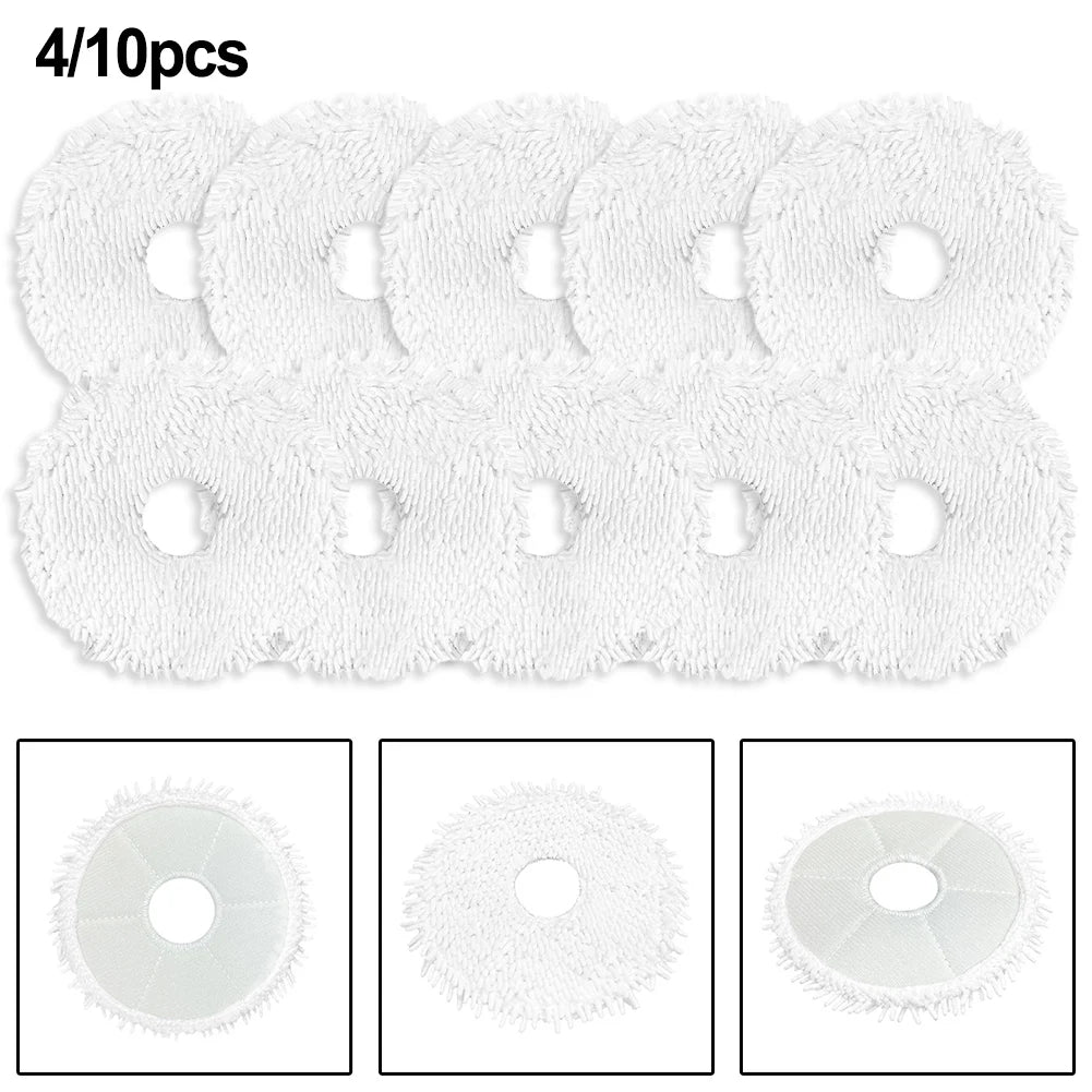 Replacement Mop Cloth Kit for V12 Vacuum Cleaner – Microfiber Pads for Hard Floor Dust & Dirt Removal
