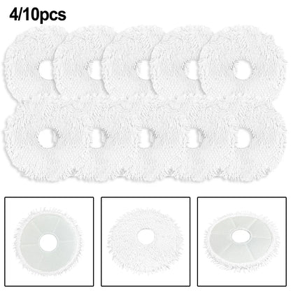 Replacement Mop Cloth Kit for V12 Vacuum Cleaner – Microfiber Pads for Hard Floor Dust & Dirt Removal