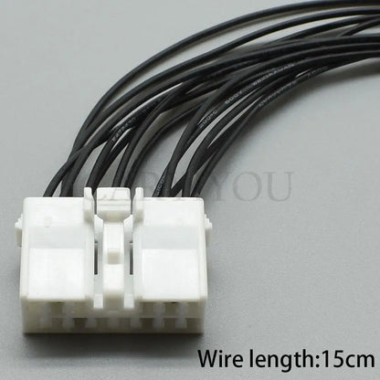 14 Pin Automotive Connector DJ7144Y-2.2-11 DJ7144Y-2.2-21 2.2mm PA66 Male Female