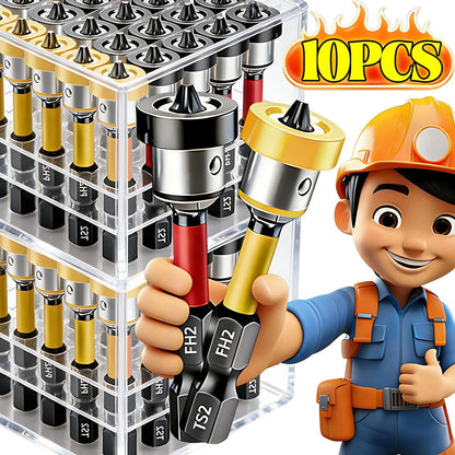 Magnetic Plasterboard Screws Cross Positioning Screwdriver Bits Drywall Screw Depth Setter Locating Batch Head Drilling Tools