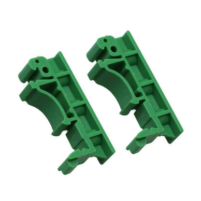 PCB DIN C45 Rail Mount Adapter for DIN 35 Mounting Rails, Plastic PCB Bracket Clips, 35mm Electrical Part