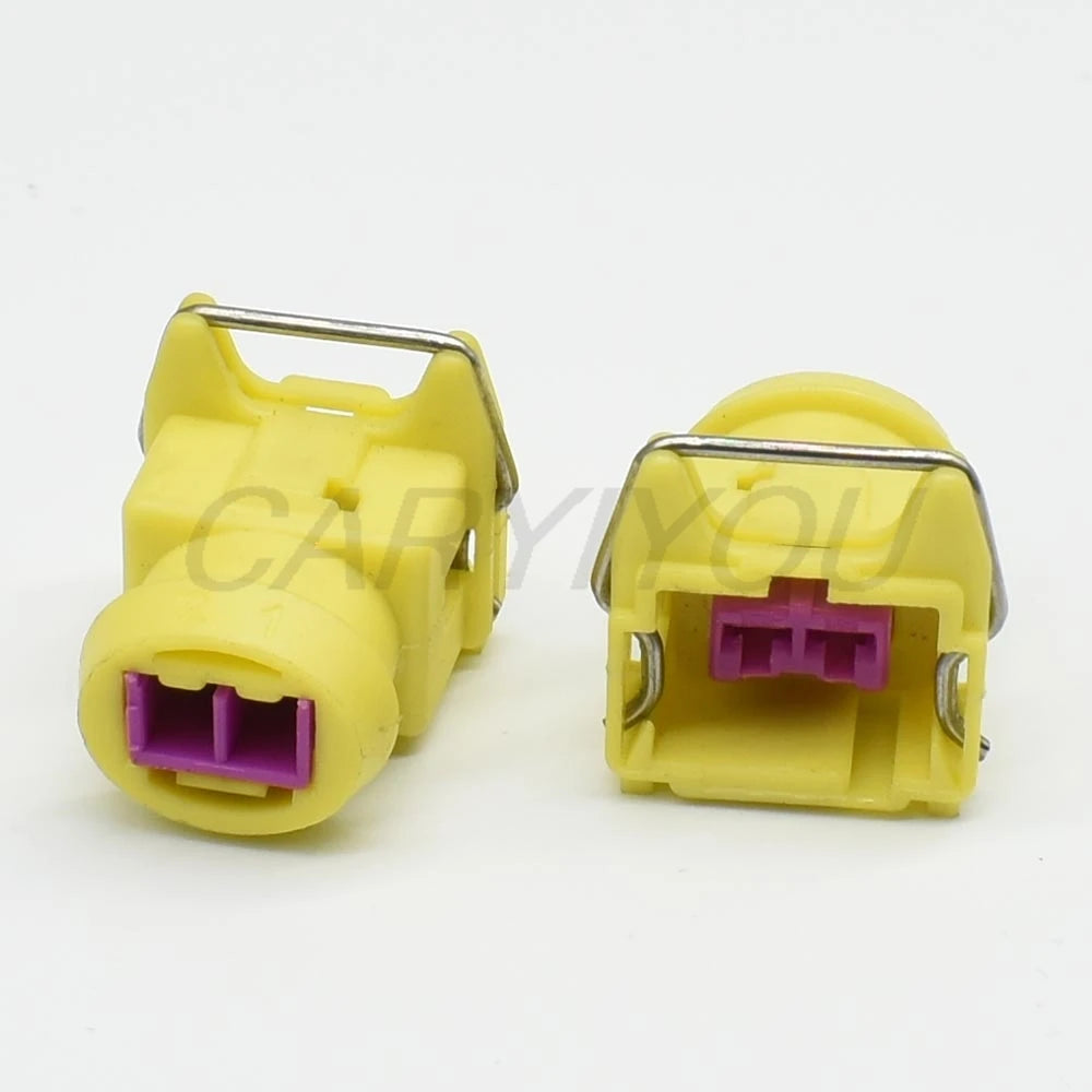 DJ7024F-3.5-21 2-Pin 3.5mm Yellow Waterproof Automotive Power Connector OEM DJ144473-4