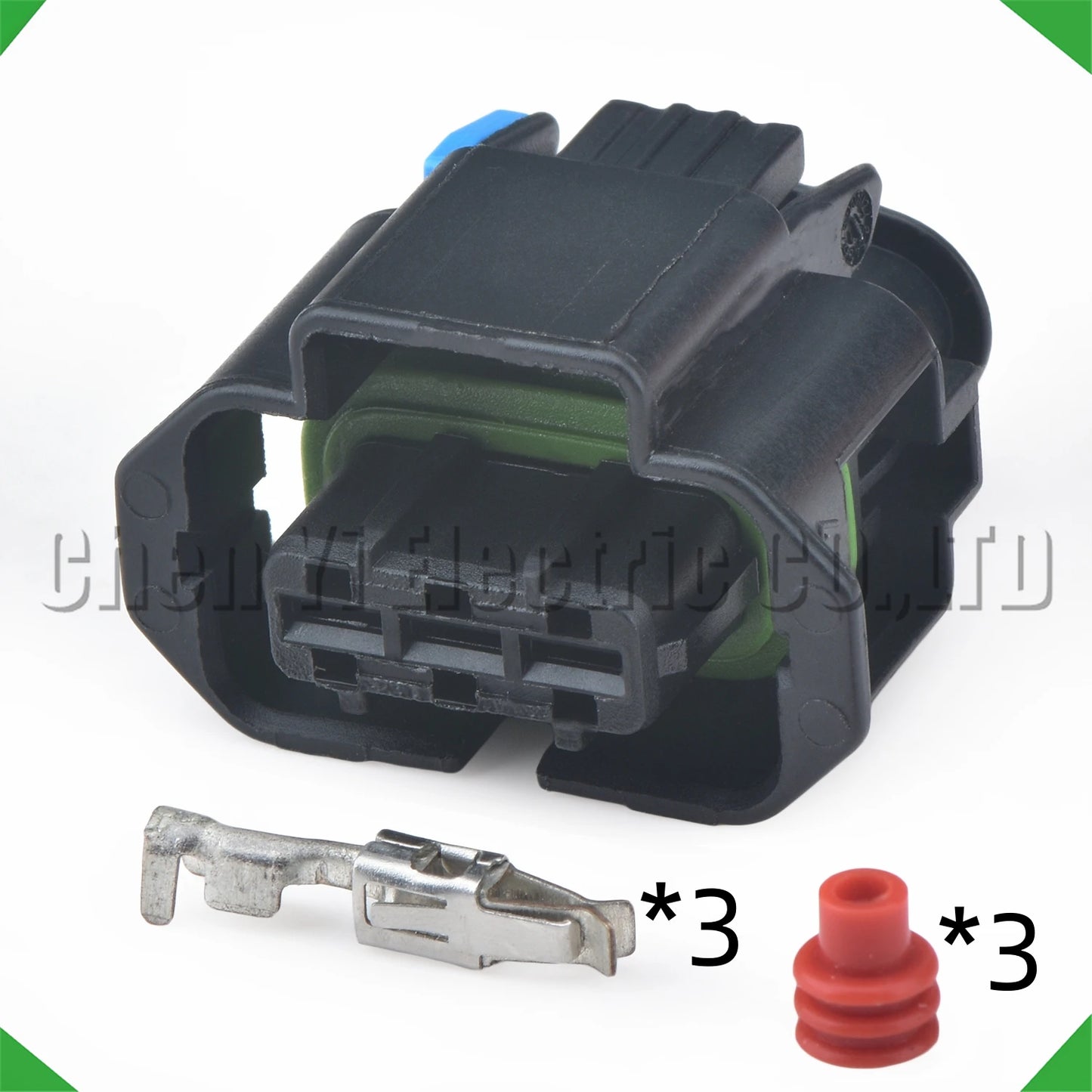 3 Pin Intake Pressure Sensor Connector Wire Harness Plug 15397338
