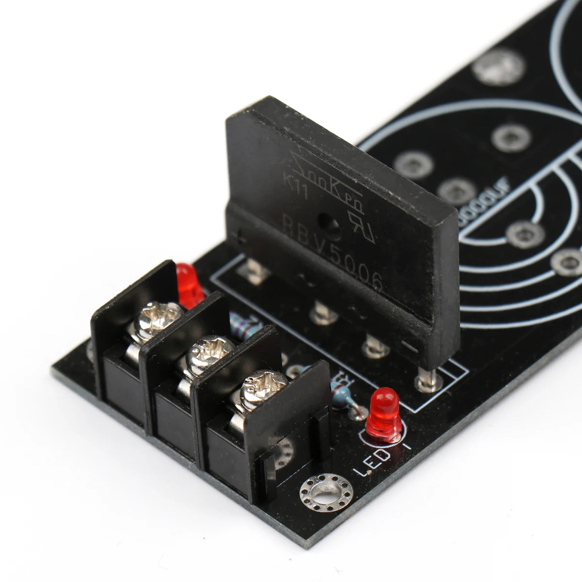 Class A Power Amplifier Board with 6 Capacitors 120A Power Supply for DIY Projects