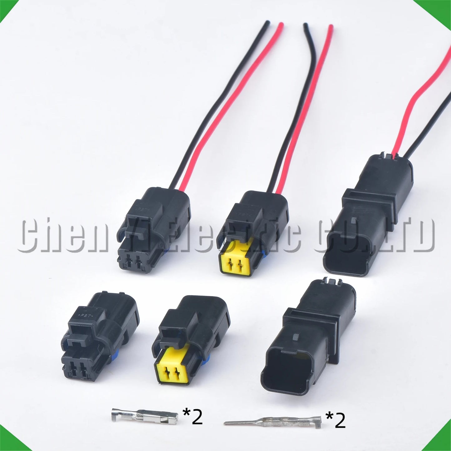 2 Pin Waterproof Auto Connector 211PC022S0149 211PL022S0049