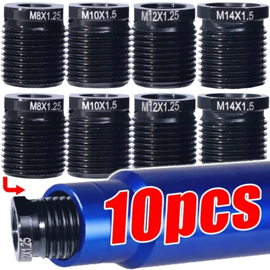Car Shift Knob Adapter Screw Nut Thread Reducer Converter Aluminum Alloy Universal Gear Shifter Lever Head Connector Fastener