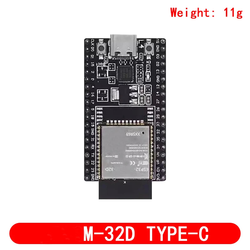 ESP32-DevKitC ESP32-32D/32U Development Board with WiFi and Bluetooth for IoT Projects