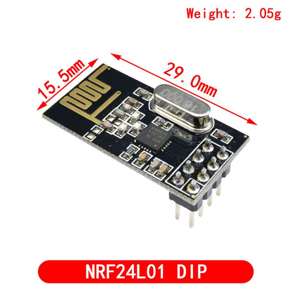 NRF24L01+ 2.4GHz Wireless Transceiver Module with PA+LNA – Long Range for Arduino