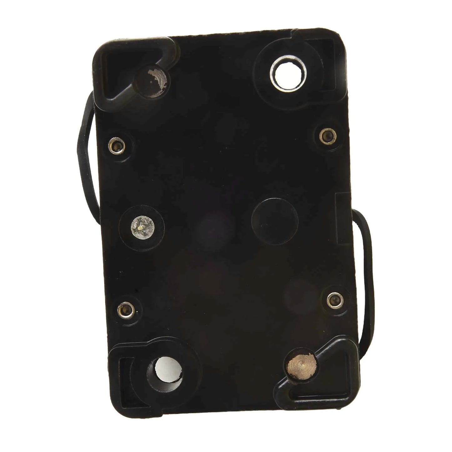 Color Black Manual Reset Fuse Sealed And Waterproof M6 Connection Studs Manual Reset Switch Protective Rubber Cap