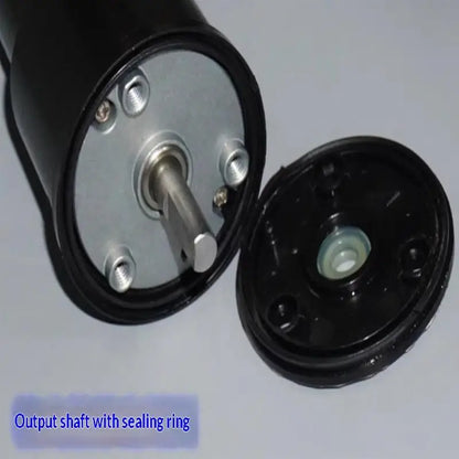 1pc Large Torque Speed Reducer Motor For Smart Car Robot DC 12V-24V 26RPM Waterproof Full Metal Gearbox Gear Motor Slow Speed