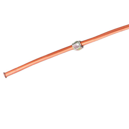 Reliable Air Compressor Exhaust Tube Replacement, Copper+Aluminum Material, 600mm Full length, G1/8 Thread Standard