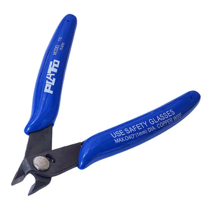 PLATO 170 Diagonal Oblique Pliers Wire Cutter Nippers Side Cutting Scissors for DIY and 3D Printer Projects