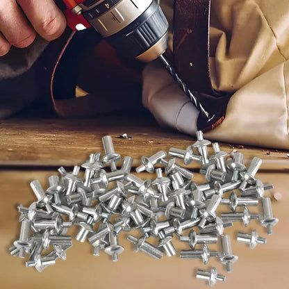 Hammer Drive Expansion Rivets — Percussion Aluminum Nail Head Knock Type Tapping Screw Fastener