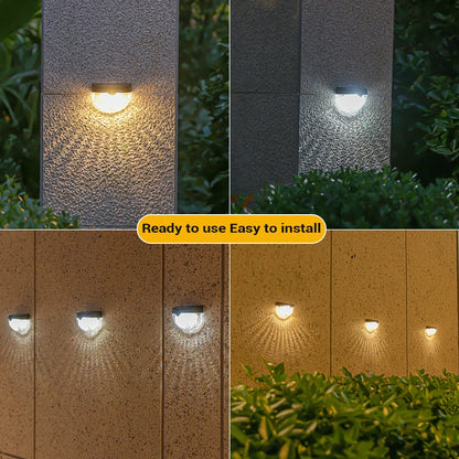 High Bright Solar Wall Light with Motion Sensing Outdoor LED Type-C Rechargeable Waterproof Lantern for Garden Balcony Staircase