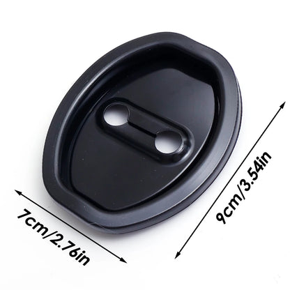 Universal Car Door Shockproof Silicone Cushion – Mute Shock Absorber Protective Cover for Door Latch (8/1PCS)