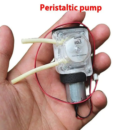DC 3V 3.7V Peristaltic Water Pump Micro Self Priming Liquid Pump