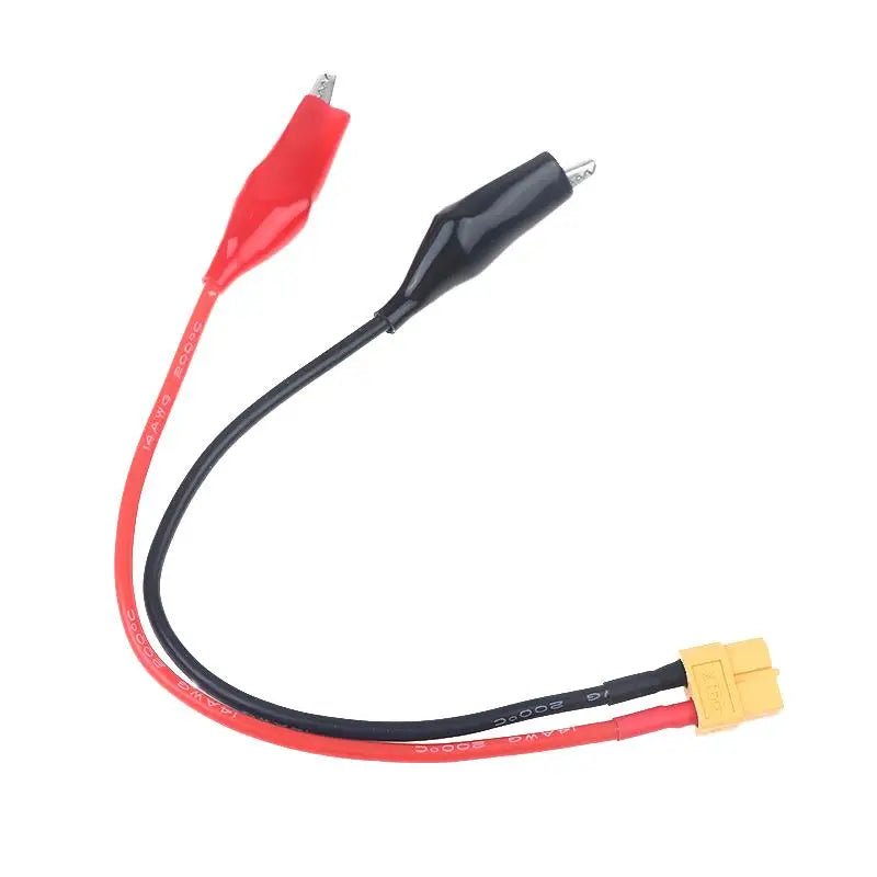 New XT60 Connector Cable Alligator Clips For Measure Tool SKYRC NC2500 Pro Motor Run-in Line 14AWG Power Connection Cable
