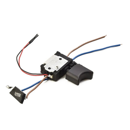 Cordless Drill Control Switch Electric Drill Trigger Switch 16A For Impact Wrenches Power Tool Trigger Switch DC 7.2-24V