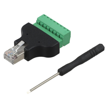 8-pin Adapter Terminal Block Connector Networking Setup Stable Signal Transmission User Convenience Transmission
