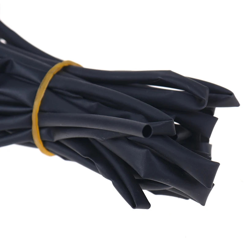 New 4 X 1 Meter Lenghts Heat Shrink Tubing 3mm 4mm 5mm 6mm